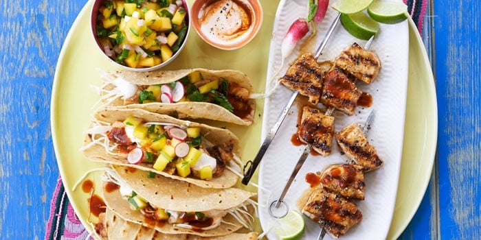 Tacos s grilovanou rybou